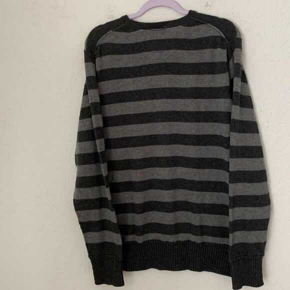 American Eagle VTG Fit Outfitters Wool Bland Men's Striped Sweater Size XL - Picture 6 of 10